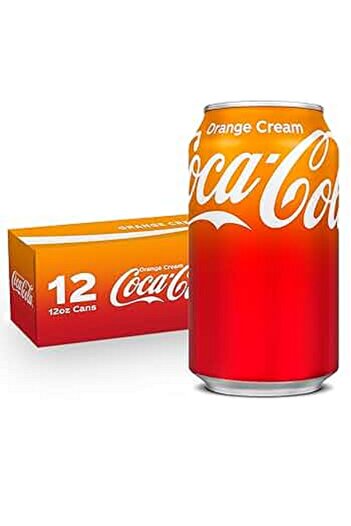 Coca-Cola Coca Cola Orange Cream 12X355ML