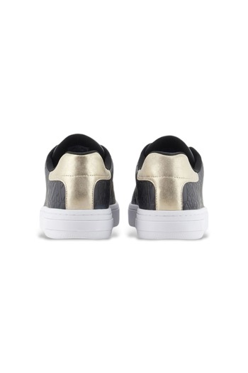 Armani Exchange Kadın Kabartma Monogram Desenli Sneaker - Siyah