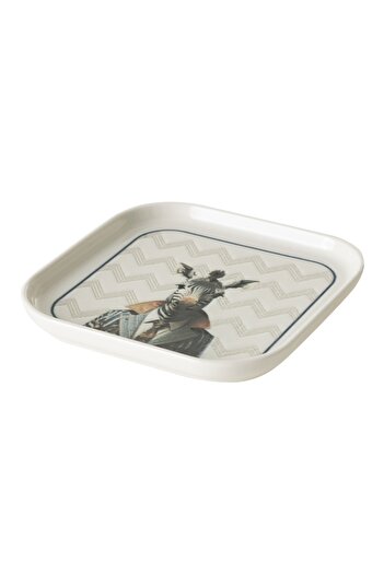 Mudo Concept ICONIC KARE TABAK 17CM-ZEBRA