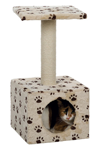Trixie Play Set, Junior Zamora, 31x31 cm/ h: 60 cm, Beige with Printed , 43354
