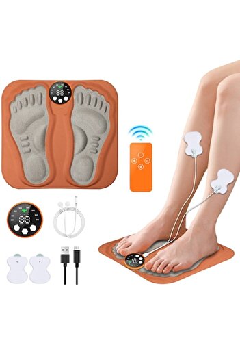 miraza EMS Foot Massager, Improves Circulation, Relieves Pain, With Remote Control, Foldable