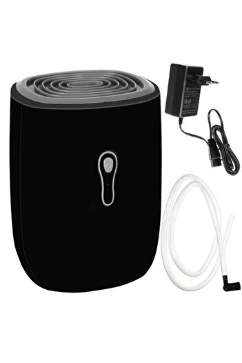 zola Dehumidifier and moisture absorber, 300 ml / day, 800 ml, Peltier, black, 22.5x16/x14 cm