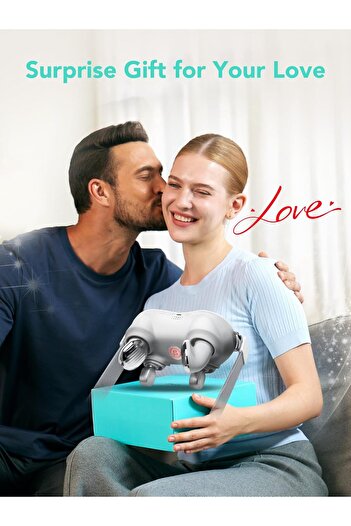 SKG H7 Shiatsu Neck Massager for Pain Relief Deep Tissue, Neck and Shoulder Massager 4D Electric Kne