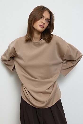 QANU Asu Sweatshirt Mink