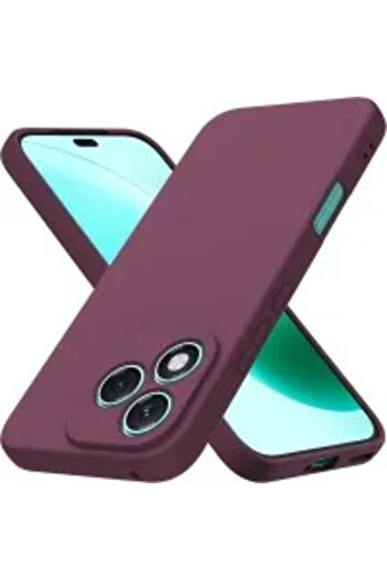 ALC MOBILE Soft Touch Case, Slim, ALC Mobile, Shockproof, Compatible with Honor 400 Lite 5G, Burgundy TPU