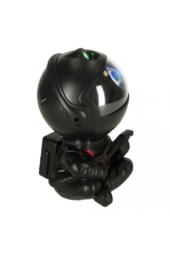 Ikonka Astronaut Star decorative projector with 360 degree rotating head and remote control black