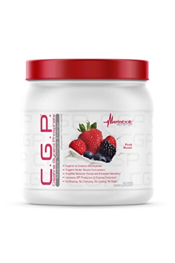 Metabolic Nutrition C.G.P. (Creatine Glycerol Phosphate) 400g - Fruit Punch