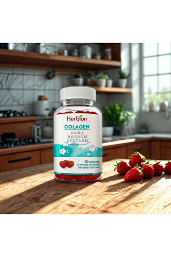 Herbion Naturals Collagen Gummies, 60 Pectin Gummies