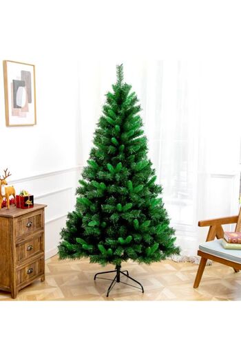 hoffmans 1.5M Christmas Tree with Thick Branches and Metal Stand – Guaranteed Appearance and Stability