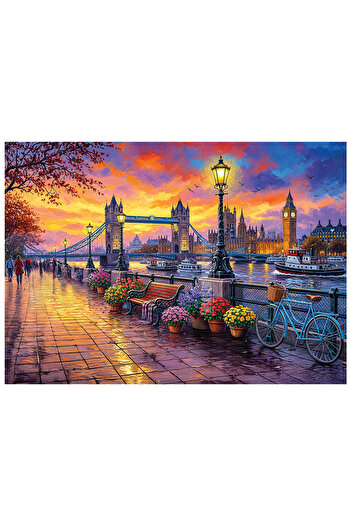 Anatolian Puzzle 1500 Parça Yapboz Puzzle - Tower Bridge II 4583