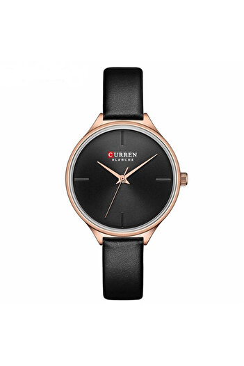 Curren Casual Women's Watch, Quartz, Top Brand, Quartz, Leather Strap