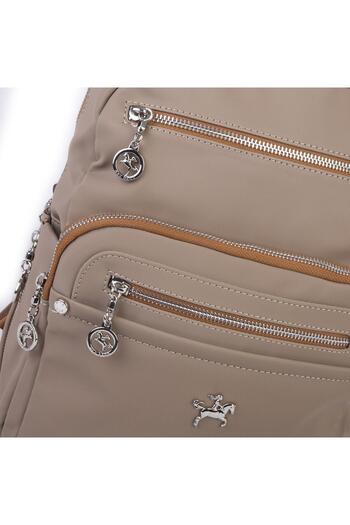 Nas Bag Women's Multi-Compartment Backpack Mink Tan Buzzy