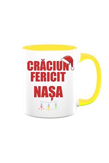 OEM Personalized Mug for Godmother with Message: 'Merry Christmas Godmother', Betaprint, Model 1, White