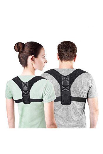 Roomlyne Adjustable Back Posture Corrector for Clavicle and Spine Body, Back Support Belt - Shoulder and Back
