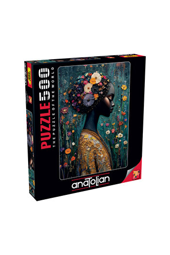 Anatolian Puzzle 500 Piece Jigsaw Puzzle - African Beauty 3640