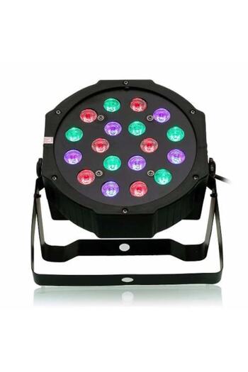 Insta Promo Pack: PAR 18 LED RGB Disco Light Game Projector + Soundvox™ Mini Portable Speaker, Wireless