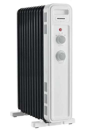 Heinner OIL HEATER HOH-M11WH-BK