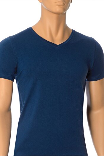 Öts 2 Pack Men's Modal V-Neck T-Shirt White
