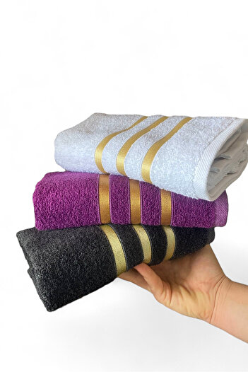 Mokita Home 3-Piece 50X90 cm Bamboo Hand and Face Towel Set