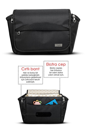 Stylo X Pro Stroller Baby Stroller Bag + Urban Mother Baby Care Shoulder Bag Thermos Bag Gift