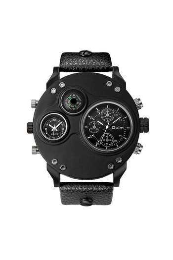 Oulm Men's Fashion Unique Designer Wristwatch