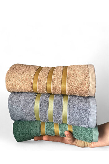 Mokita Home 3-Piece 50X90 cm Bamboo Hand and Face Towel Set