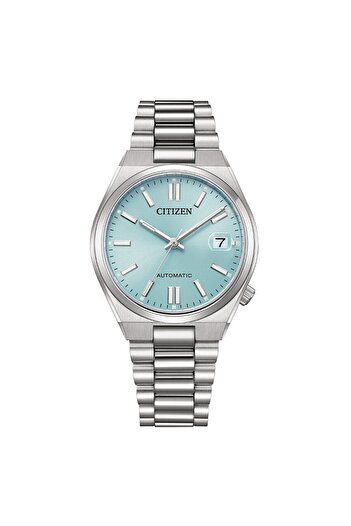 Citizen Tsuyosa Nj0200-50L Men's Wristwatch |   37 Mm, Tiffany Blue Dial, Automatic Movement