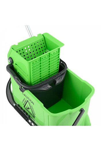 DacEnergy Cleaning trolley, durable plastic, double capacity, 10 and 24 l, professional juicer...