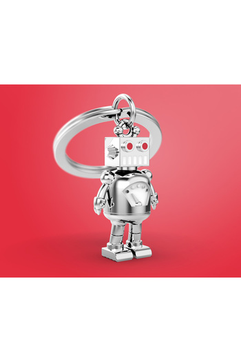 Metalmorphose Metal keychain, robot model,