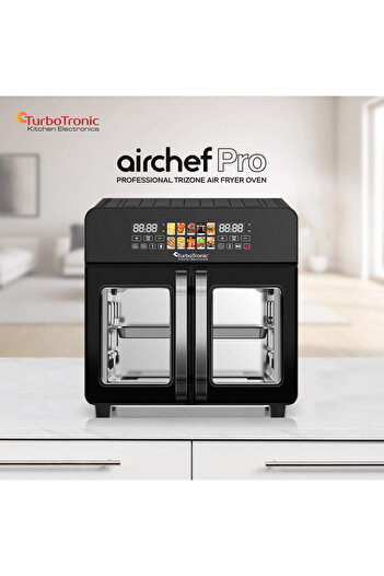 TurboTronic Professional 2in1 hot air fryer TT-AFO240, rotisserie, 2600W, 23 l