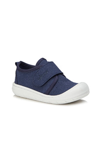Vicco V1052443 First Step Navy Blue Basic Baby Boy Casual Shoes