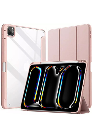 Other Hard Crystal Case for iPad Pro 11 Gen. 5 2024 (Pink)