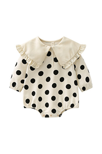 OEM Polka dot bodysuit and bonnet
