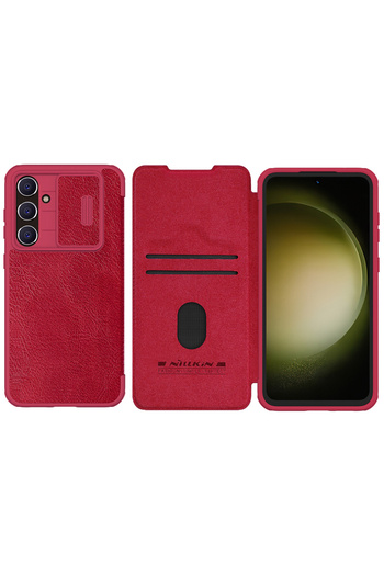 Other Nillkin QIN Pro Case for Samsung Galaxy S23 FE (Red)