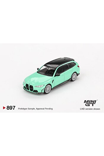 mini gt Bmw M3 m Touring Mint Green 897