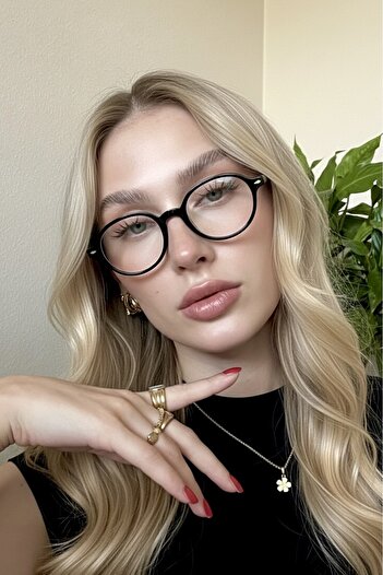 REN EYEWEAR Breeze Unisex Round Screen Glasses |   Lightweight and Comfortable |   Transparent Blue Light Protector