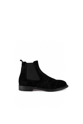 GIESTO Classic Black Suede Boots