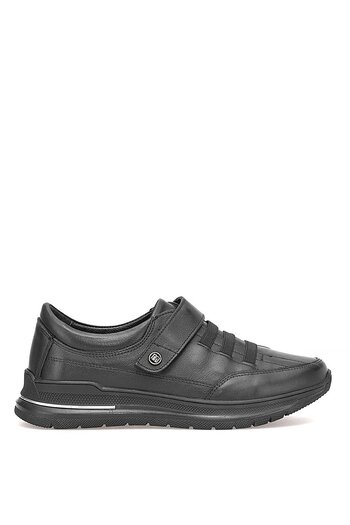 Ayakkabı Fuarı Elit Erlmar058 Women's Genuine Leather Orthopedic Casual Shoes Black
