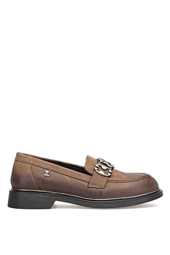 Venüs 2550402K Women's Genuine Leather Casual Shoes Mink