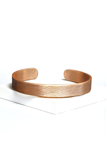 TAKI DERYASI Prayer Copper Bracelet Energy and Healing Jewelry Unisex Adjustable Model Natural Copper