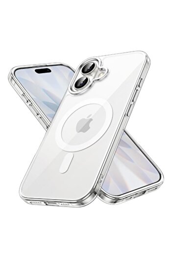 OEM Protective Case for iPhone 17, MagSafe, Silicone, Transparent, Ultra Slim, Anti Shock, Anti Z