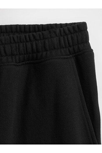 GAP Erkek Siyah Heavyweight Relaxed Eşofman Altı