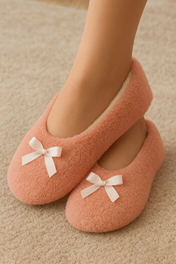 BB Women's Slippers Home Boots Winter Home Shoes Effectively Soft Silent Sole Non-Slip Sole 1 Pair
