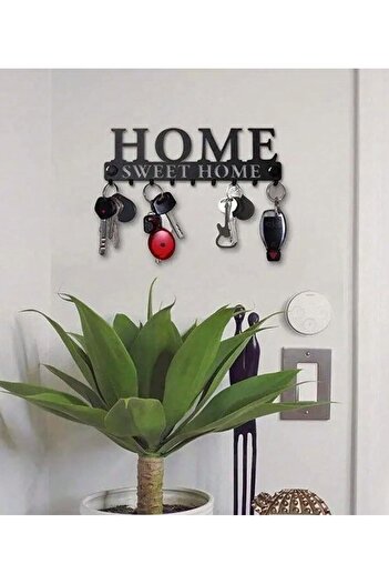 Generic Home Organizer Set - Modern Metal Key Holder + Bag