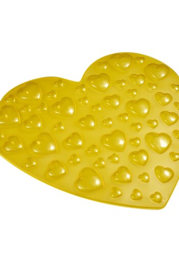 Outlook Design Shower mat, Valentino, 570x450 mm, Yellow
