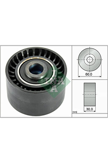 İna Guide/drive pulley for timing belt CITROËN BERLINGO / BERLINGO FIRST minibus (MF_ GJK_ GFK_)