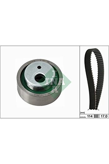 İna Timing belt set CITROËN BERLINGO / BERLINGO FIRST minibus (MF_ GJK_ GFK_) 1997-2002