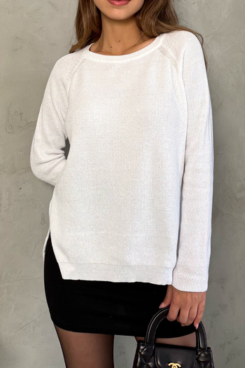 ModaPlaza Women's Raglan Sleeve Casual Sweater 5791
