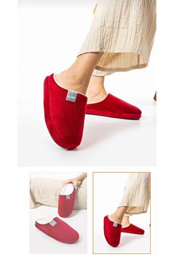 Hızlı Al Yumoş Winter House Slippers Dowry Slippers Gift Slippers Non-Slip Sole. 1St Class Winter Slippers