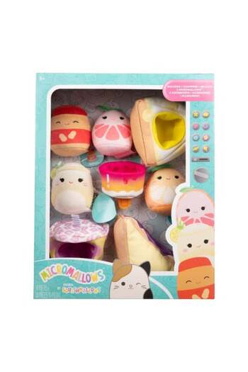 Squishmallows Original Micromallows “Snack Machine” Deluxe Accessory Set